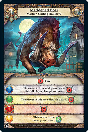 Maddened Boar